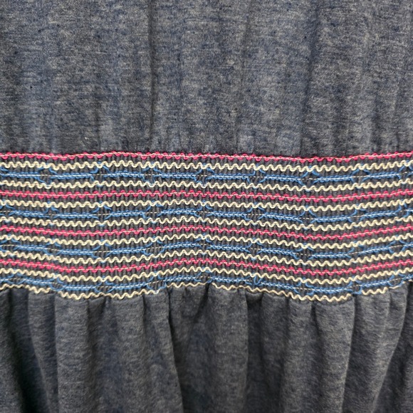 Soluna Swim Blue Cover-Up Dress Sleeveless Tassel Tie Women's Medium M - Picture 5 of 11